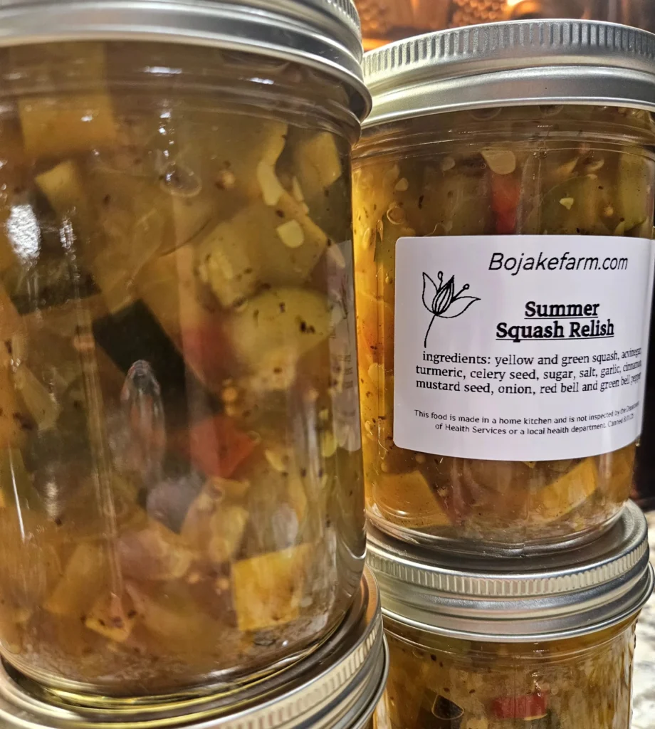 Summer Squash Relish